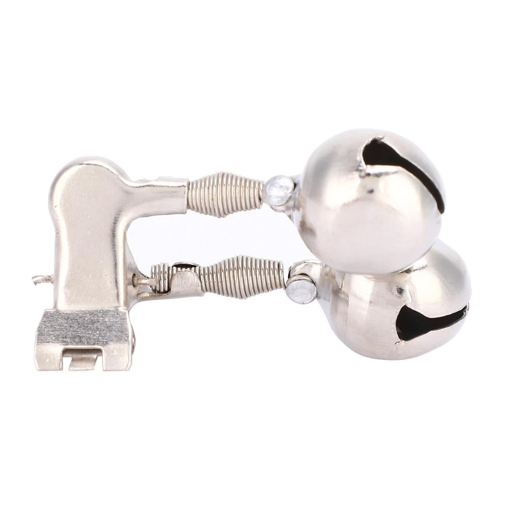 LYUMO Fishing Alarm Bell,Fish Alarm Bell,Stainless Steel Double Bell