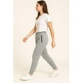 thumbnail image 2 of BenBen Women's Fleece Jogger Sweatpants with Zipper Pockets Soft and Stylish - 3 Pack, 2 of 4