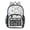 Cute Bunny with Butterflies, variant on PVC Transparent Backpacks Clear Backpack for Travel and Outings Cute Bunnies and Pink Eggs