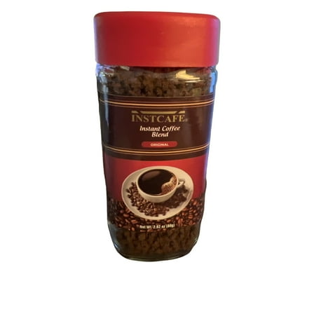 Instcafe Instant Coffee – Original Flavor, 80 g (2.8 oz) Jar