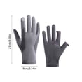 thumbnail image 3 of BUTASY Sun Protection Gloves Ice Silk Sunscreen Gloves For Summer Breathable Thin Against Direct Sunlight Outdoor Driving Against Slipping Touch Screen, 3 of 6