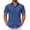 Denim Blue, variant on COOFANDY Men's Button Up Shirts Short Sleeve Button Down Shirt Men Casual Dress Shirts for Men