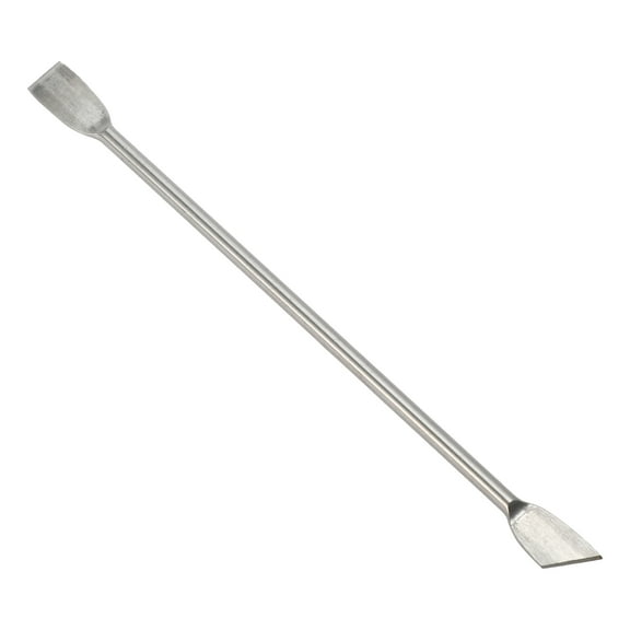 Unique Bargains 1 Pc Double-side Cuticle Pusher Multi-function Manicure Pedicure Nail Tools 4.72" Length Silver Tone