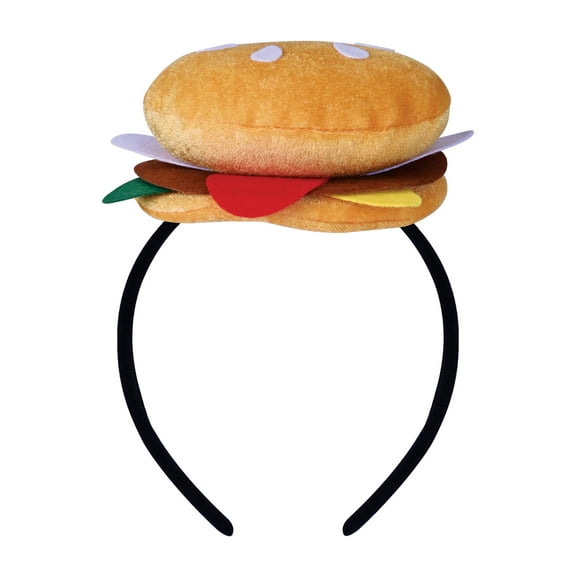 Hamburger Headband, One Size Fits Most, Pack of 2