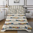 thumbnail image 1 of Erosebridal Cartoon Train Coverlet Set Queen, Railway Bedding Set, Steam Engine Decor 3-Piece, 1 of 5