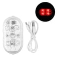 thumbnail image 1 of MesaSe 2pcs Car LED Lights Interior with 6 Bright LEDs Night Reading Light USB Rechargeable Car Atmosphere Lamp Touch LED Car Attraction Light for Checking Car Condition Armrest Box Door, 1 of 11
