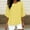 Yellow, variant on ZZwxWA Women's Oversized T Shirts Short Sleeve Crewneck Loose Fit Tops Summer Basic Tee