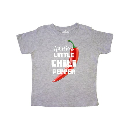 

Inktastic Auntie s Little Chili Pepper Gift Toddler Boy or Toddler Girl T-Shirt