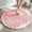 Pink, variant on MXTPOV Round Shower Mats for Inside Shower Suction Cup Bathroom Massage Non-slip Mat Shower Foot Scrubber Bathtub Mat Non Slip Anti Mold Gray