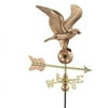 Good Directions 8815PG Eagle Garden Weathervane Polished Copper with Garden Pole