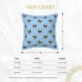 thumbnail image 4 of Bingfone Decorative Pillow Covers 18"X18" Corgi Dog Couch Pillow Cases Modern Farmhouse Covers For Couch Sofa Bed, 4 of 9