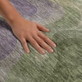 thumbnail image 3 of Addison Rugs Mayfield Premium Machine Washable Contemporary Abstract Plum Rectangle Rug, 10' x 14', 3 of 8