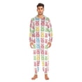 thumbnail image 3 of FORMRS Onesies Pajama for Adults Unisex Hoodie Winter Jumpsuit One Piece Sleepwear, Sizes S-2XL, Gummy Bear Pattern, 3 of 7