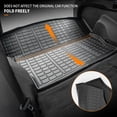 thumbnail image 4 of Bomely Liners, Odourless, Front And Trunk Floor Mats, Fits Toyota - Black 4 Pieces, 4 of 9