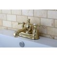 thumbnail image 2 of Kingston Brass KS7002BX 4 in. Centerset Bathroom Faucet, Polished Brass, 2 of 3