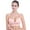 Pink, variant on CFLVAEK Nursing Bras for Women Comfotable Seamless Wireless Maternity Bra Full Coverage Bralette for Pregnancy Black S