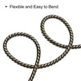 thumbnail image 4 of 2 Pack Aux Cable 3.5mm Male to Male Nylon Braided 10Ft 4 Pole Hi-Fi Stereo Sound Auxiliary Cord Brown, 4 of 6