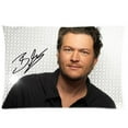 thumbnail image 1 of QIFEIHA Housse de Coussin Blake Shelton Impression Recto-Verso Taille 20x30 Pouces, 1 of 2