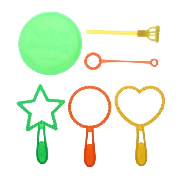 EeaseMX Juego de 6 varitas de burbujas para hacer burbujas, juguetes divertidos para niños.