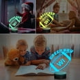 3D Football Green Bay Night Light, Football Gifts, 3D Illumination