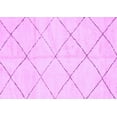 thumbnail image 1 of Ahgly Company Machine Washable Indoor Rectangle Solid Purple Modern Area Rugs, 6' x 9', 1 of 4