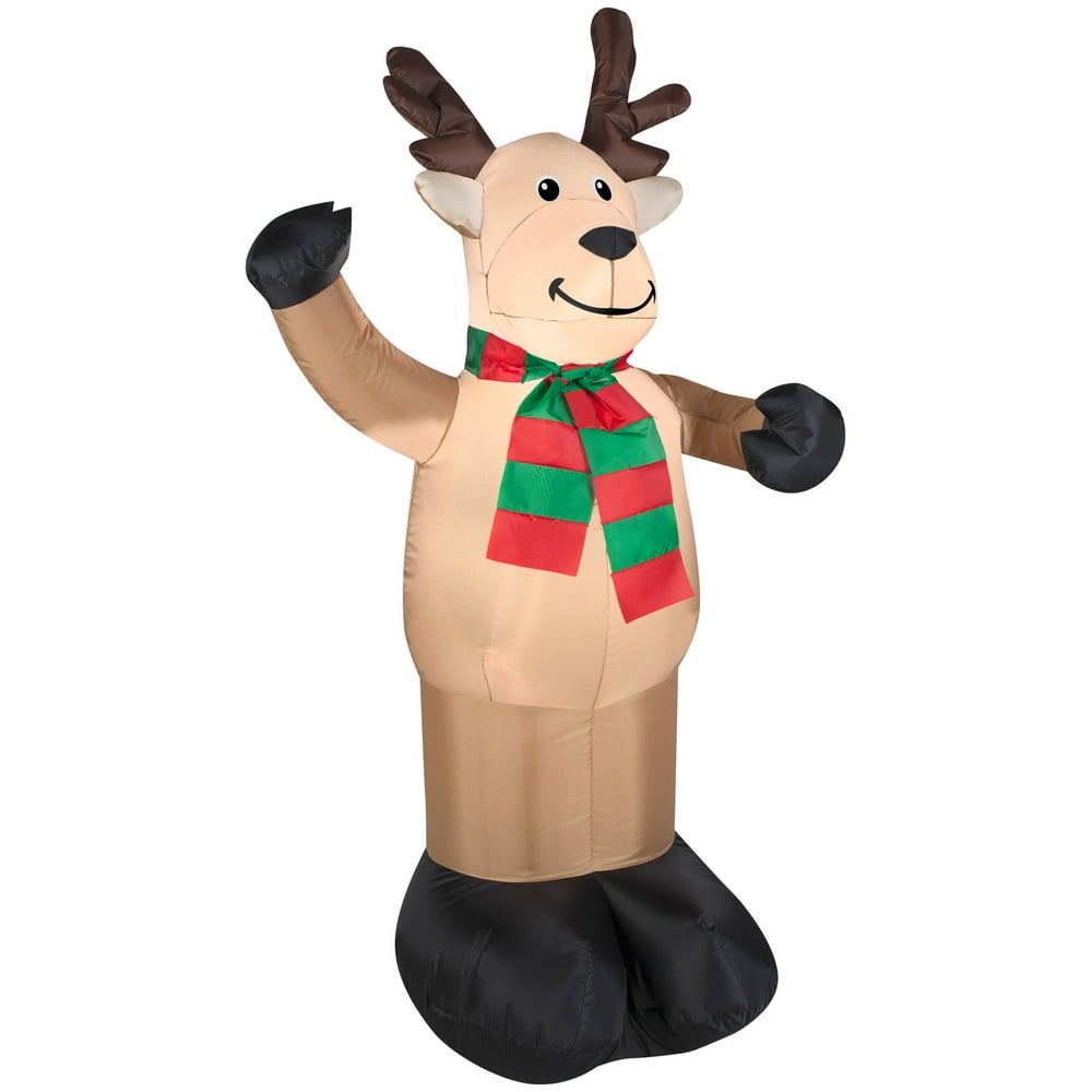 4' Outdoor Reindeer Christmas Inflatable