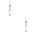 thumbnail image 2 of Destyer Exquisite Wind Chimes With Intricate For Refined Look Materials Wind Chime Pendant Add Charm To Home gray（roundwood） 2Set, 2 of 6