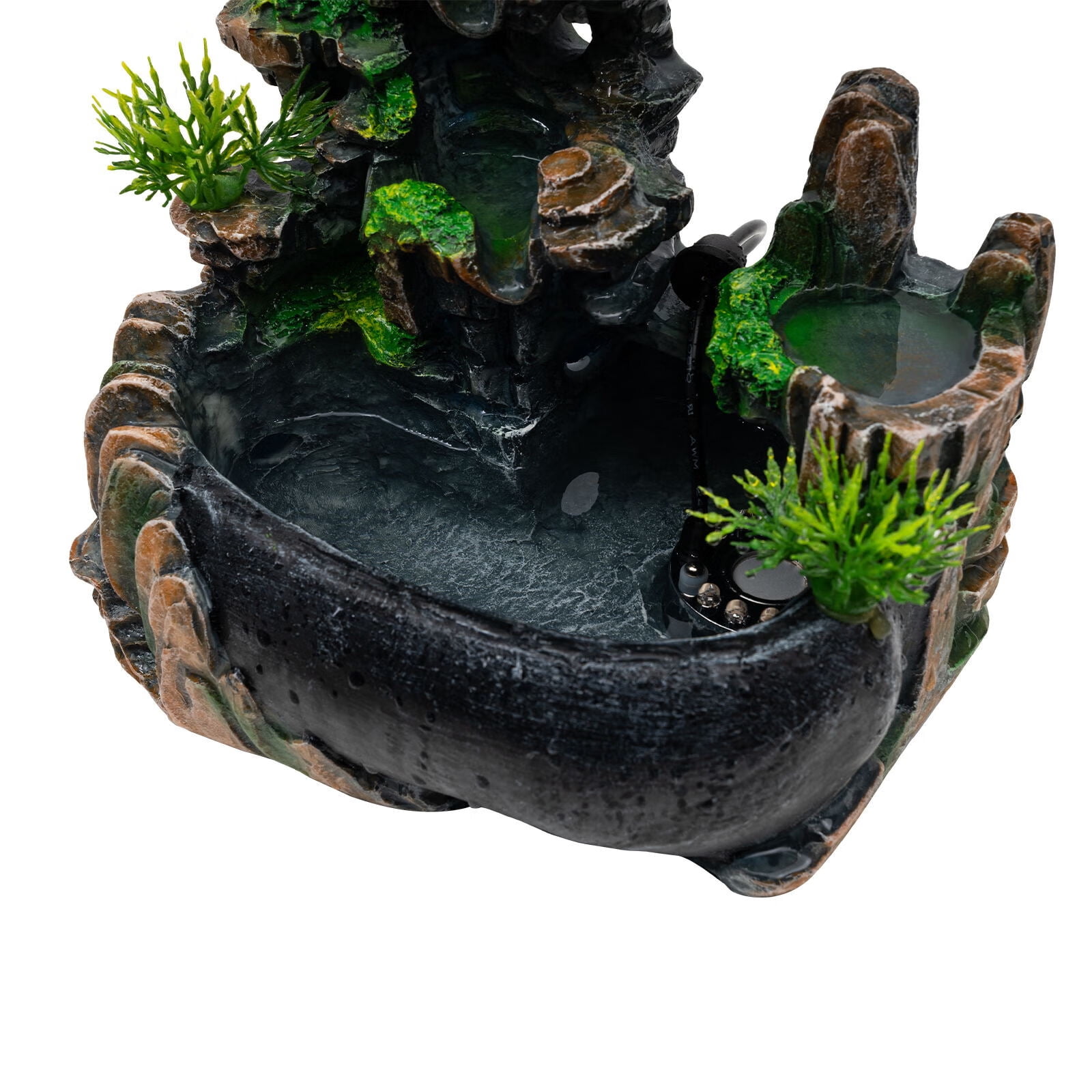 Animal Water Fountain Feng Shui Flowing Waterfall Ornament Crafts Gardening  Exterior Decoration Cosas Para El Hogar