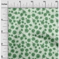 thumbnail image 2 of oneOone Rayon Green Fabric Florals Quilting Supplies Print Sewing Fabric By The Yard 56 Inch Wide, 2 of 5