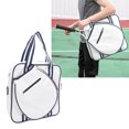 thumbnail image 1 of Single Tennis Racket Bag, Canvas Carry Cases with Adjustable Shoulder Strap for Unisex Tennis Racket Cover, 1 of 7