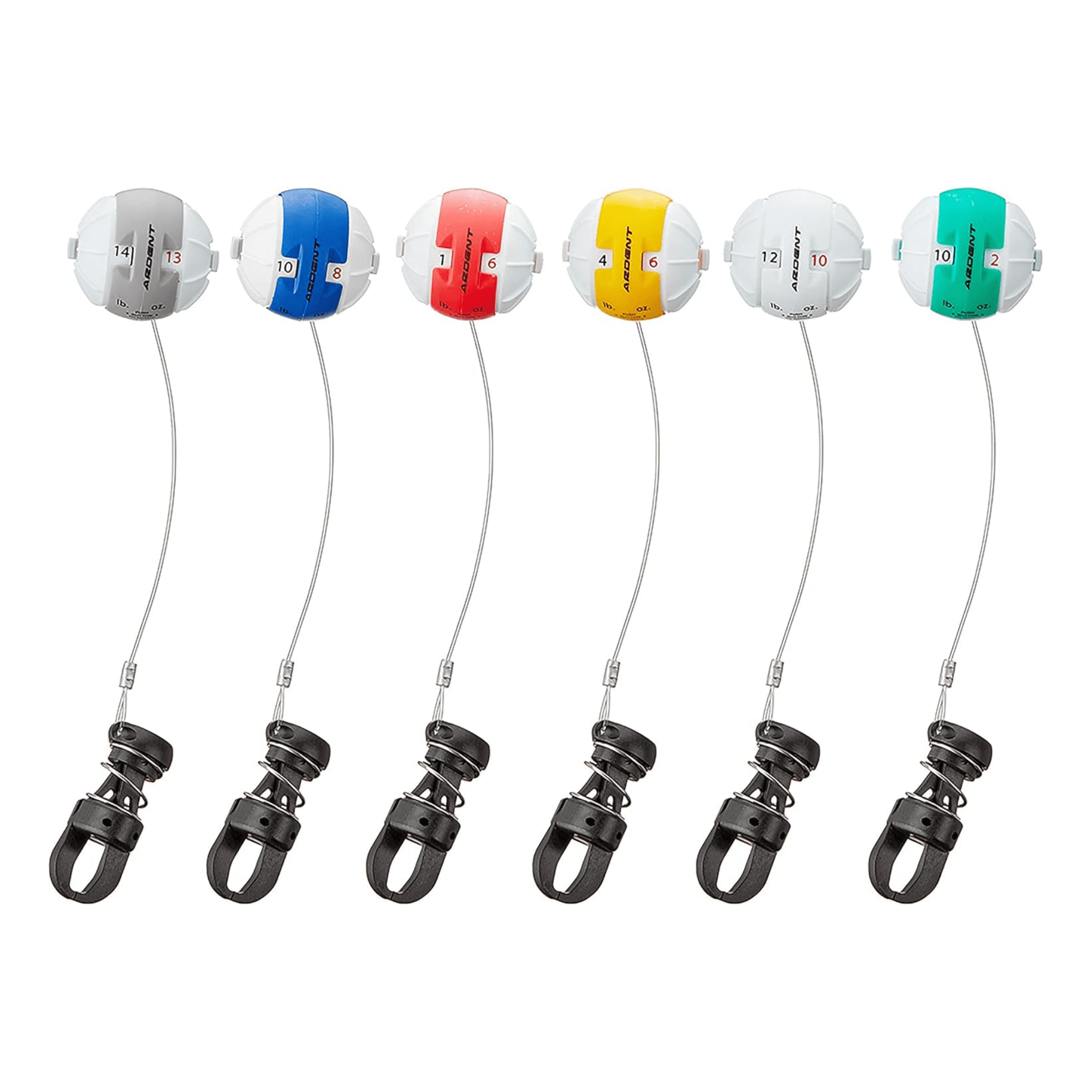 Ardent Smarter Cull, 6-Ball 2-Stage Culling Balls with Smart Clips, Quick and Easy to Use, Reduce Fish Stress and Injury, Bass Fishing Accessories and Supplies