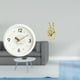 thumbnail image 2 of Escultura De Reloj De Pared Moderno, Decoración Creativa Para El Hogar, La Oficina, El Estudio, La Sala De Estar, Con Números Grandes Y Diseño De Gestos De Dedos Para El Estante Del Gabinete., 2 of 8