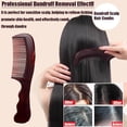 thumbnail image 5 of OPALESQUE 3Pcs Lice Removal Comb,Hollow Comb,Double-Sided Fine Teeth Bamboo Styling combs, Dandruff Brush Brush For Women And Men To Remove Dandruff And Dirt,Promote Healthy Scalp, 5 of 9