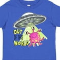 thumbnail image 4 of Inktastic Out of This World Cute Pink Alien Ufo Boys or Girls Toddler T-Shirt, 4 of 5