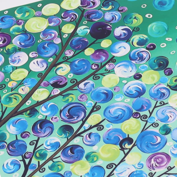 Set De 4 Toiles Murales Quatre Saisons – Printemps, Été, Automne, Hiver – Décoration Moderne Pour Salon, Chambre, Bureau Ou Salle De Bain