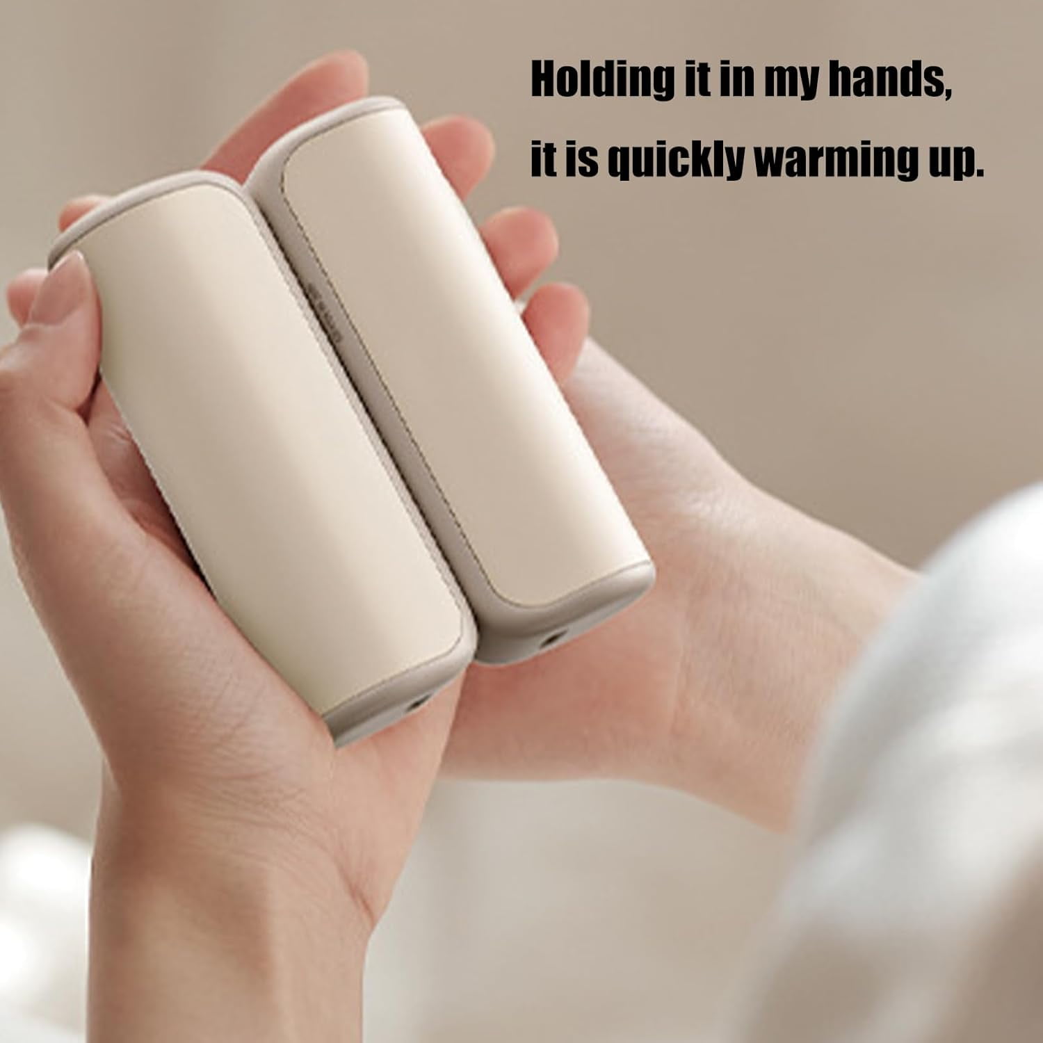 2 Pack Hand Warmers Rechargeable, High Temperature Adjustable Setting Attachment, Portable Electric Hand Reusable, Fast Heat for Cold Weather,Heating Hands for Outdoor