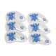 thumbnail image 1 of 6 fundas para cabezas de palos de golf con diseño de calavera de hierro, antideslizantes, para hombres y mujeres blanco, 1 of 9