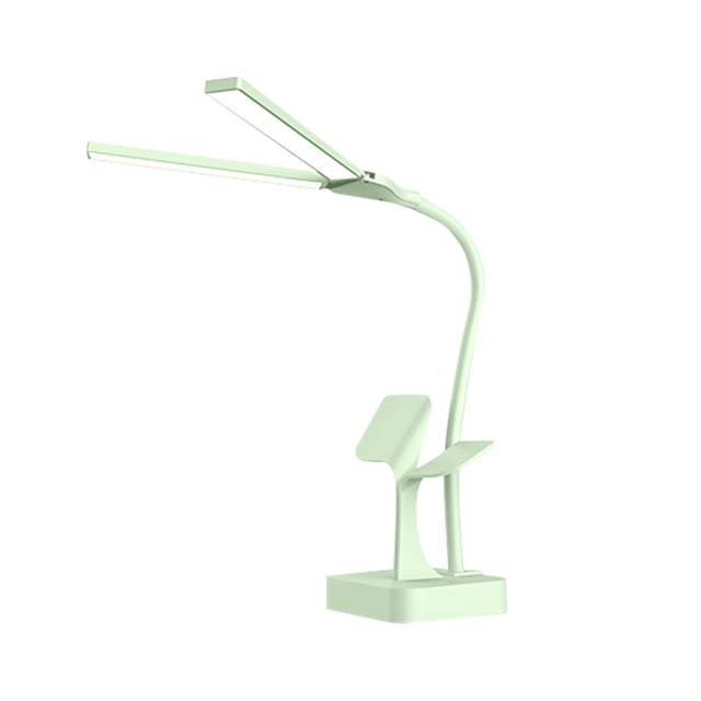 Up to 65% off LED creative folding table lamp Double head student bedside eye protection table