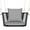 Grey, variant on Spaco Single Person Hanging Seat with Woven Rattan Backrest, Single Swing Chair with Sturdy Metal Frame, Versatile Swing for Outdoor as Backyard, Front Porch, Garden, Gray