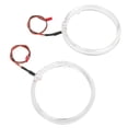 thumbnail image 3 of Halo Rings Fog Light, LED Angel Eyes Lights Multifunction Red Sturdy High Brightness Stable 2pcs  For Car, 3 of 8