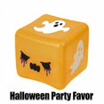thumbnail image 3 of Halloween Ghost Squishy Cube with Floating Design, 1 Piece, Orange, for Kids Party Favors, Toy, 3 of 3