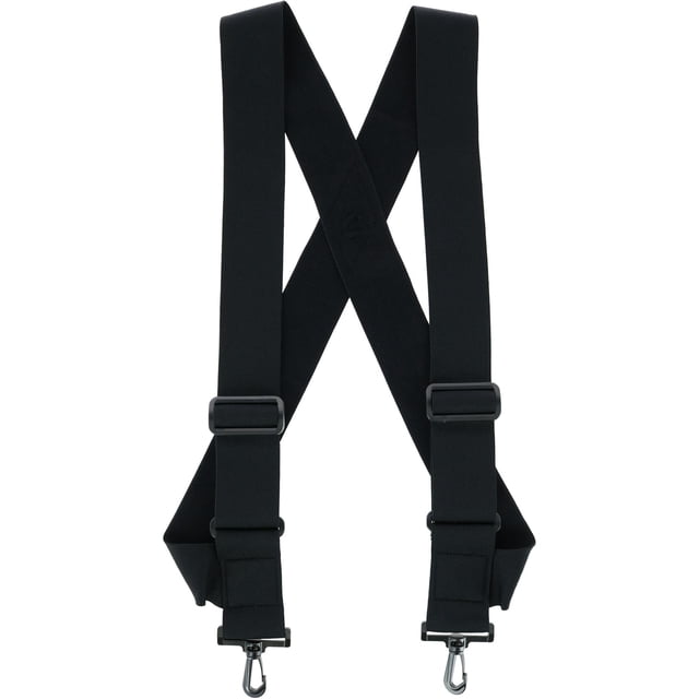 CTM® Bretelles Élastiques Conformes à la TSA à Clip Latéral avec Embouts à Crochet Pivotant (Hommes