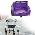 thumbnail image 6 of Wswqop Rollator Bag Under Seat Walker Pouch,Storage Pouch, Walker Accessory Bag, Walker Purple, 6 of 9
