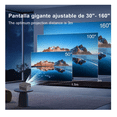 thumbnail image 3 of Proyector Portátil  Wünd 1080p 4k Full Hd Wifi Android Bluetooth Modelo Gris oscuro, 3 of 5