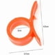 thumbnail image 2 of 2 Pcs Citrus Peelers, Orange Peelers, Citrus Removers, Plastic Fruit Cutting Tools (orange), 2 of 5
