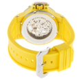 thumbnail image 2 of Invicta Women's 16780 Subaqua Mechanical Silver Skeleton Dial Yellow and White Silicone Strap Dive Watch, 2 of 4