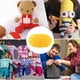 thumbnail image 4 of Naiovety Hilo para tejer, hilo de tejer multicolor, suéter, bufanda, guantes, paquete de ropa de bebé, regalos, juego de ovillos duraderos, Artesanía 09 amarillo pollo, 4 of 5