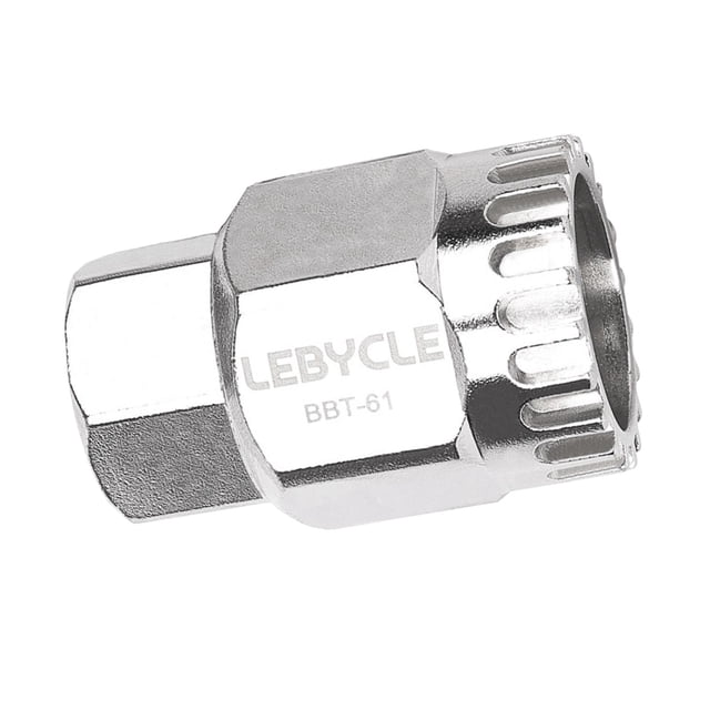 jinwen Bike Bottom Bracket Removal Tool Square Hole for Cycling Disassembly Repair Tool Remover Only