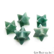 Green Aventurine Merkaba Star Octahedron Metaphysical Crystal Reiki Healing Gemstone