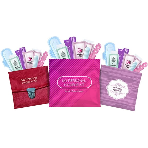 Period Kit 3 Pack - Red Purse/Pink/Purple